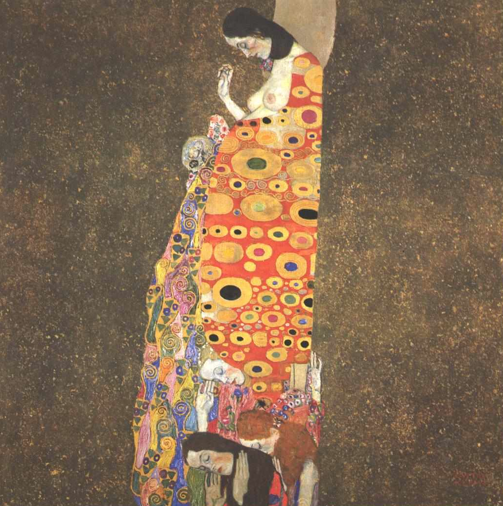 Gustav Klimt - Hope 1908
